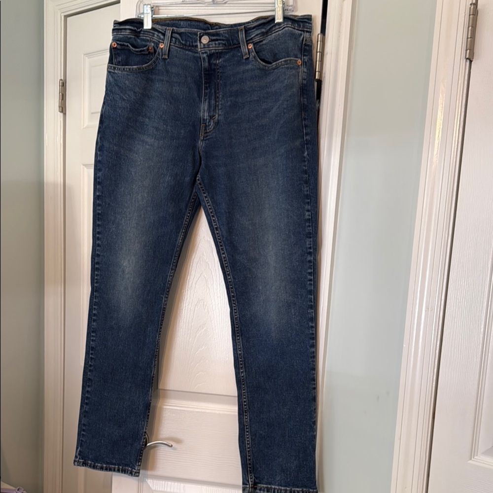 Levi's Blue Straight Jeans Versatile Classic Style